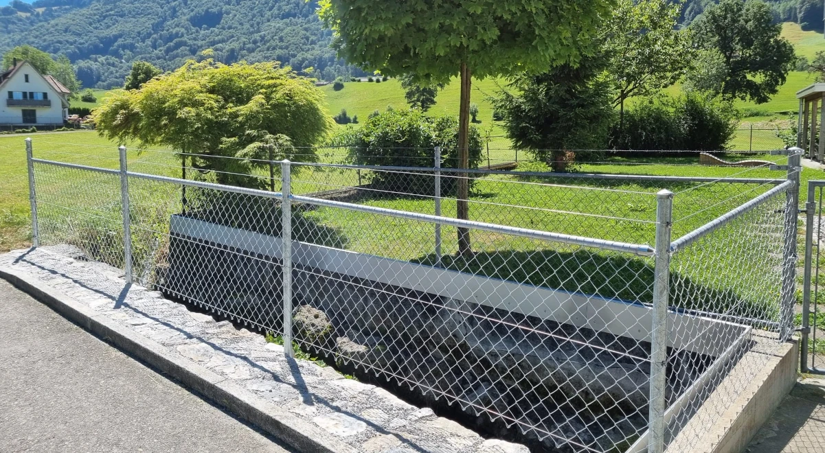 Diagonalgeflechtzaun Marty Zaun AG